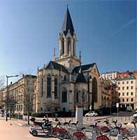 Eglise Saint Georges Place de la Commanderie Lyon 5ème