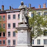 Joseph-Marie Jacquard (1752-1834) Place de la Croix-Rousse Lyon 4ème